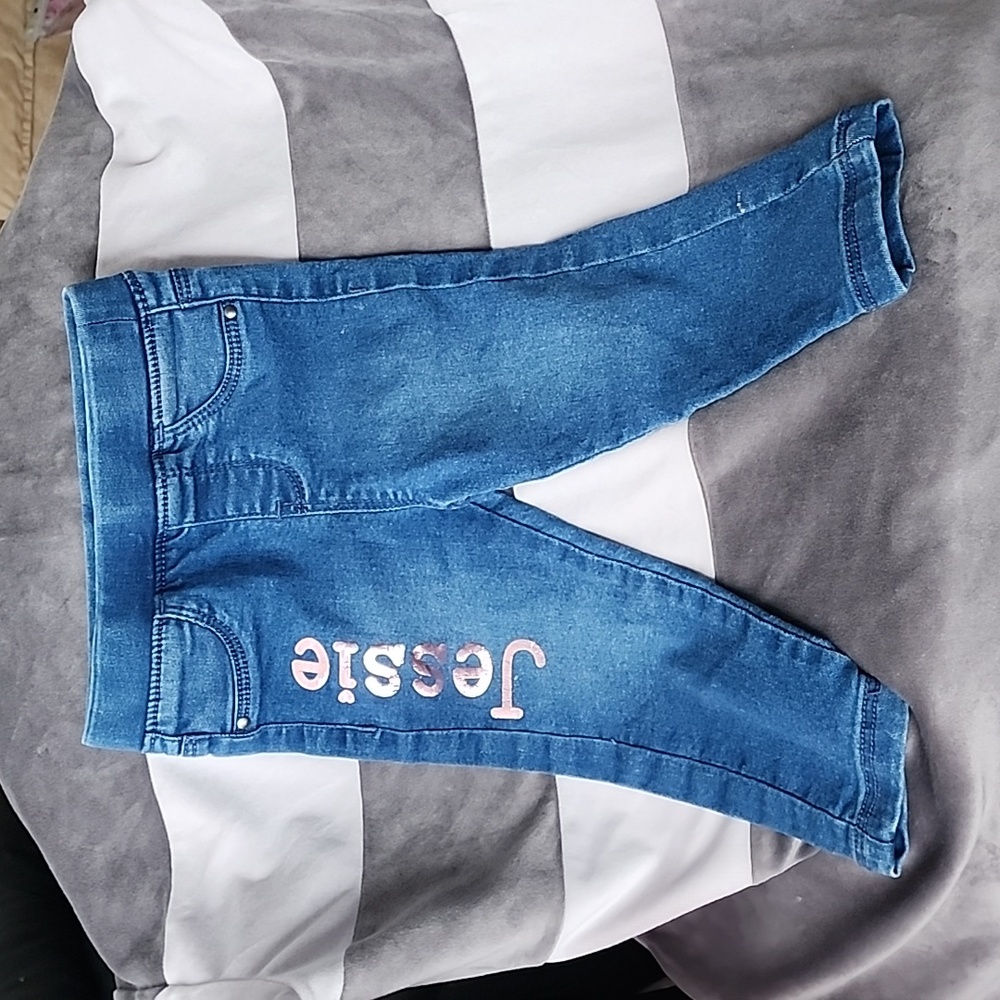 Custom " Jessie " jeans 12 -18m